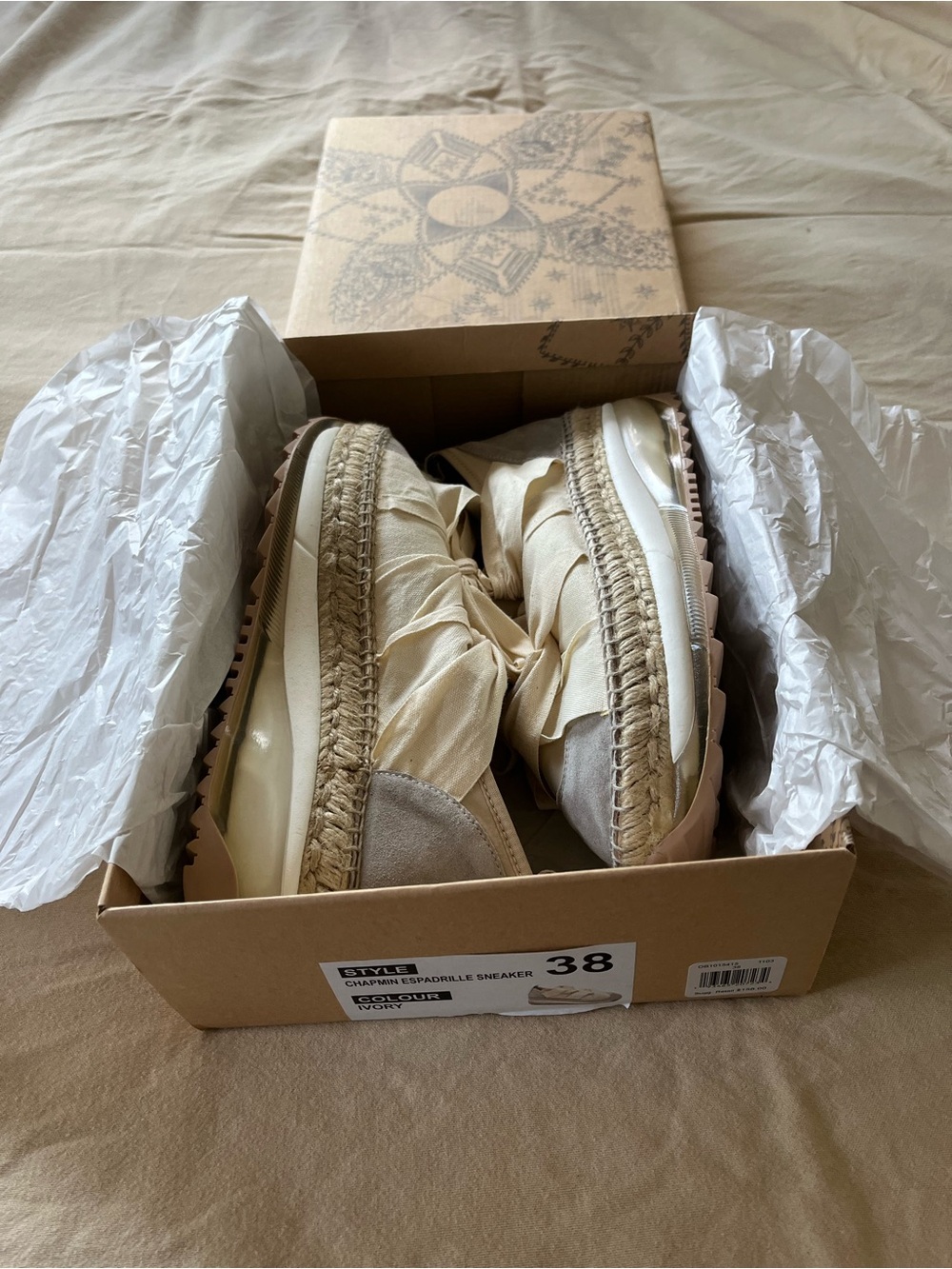 Free People Size 38 Chapmin Espadrille Sneakers